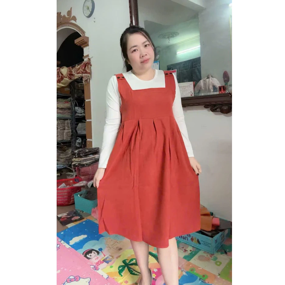 (Xả hàng)Váy bầu đẩm bầu dài tay thu đông