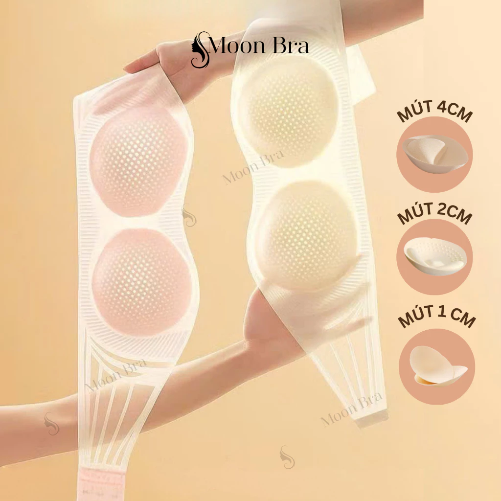 [A10] [DEAL MỞ BÁN] [MÚT 1 & 2 & 4CM] Áo Lót Nữ Bra Quây Chống Tụt Tốt Vải Siêu Thoáng Không Viền Không Lộ