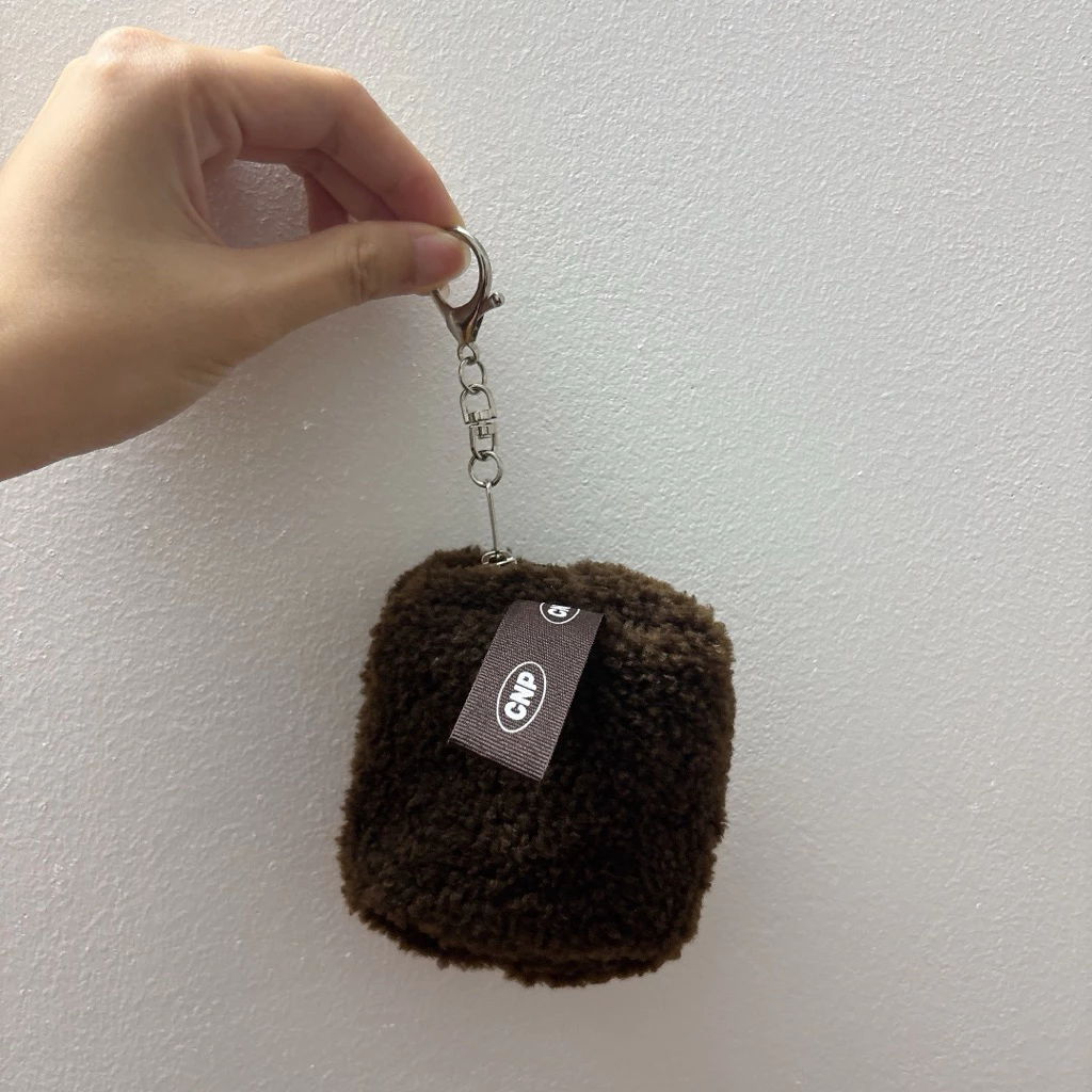 Pouch Charm Keyring CNP Bông Xù Nhỏ Xinh