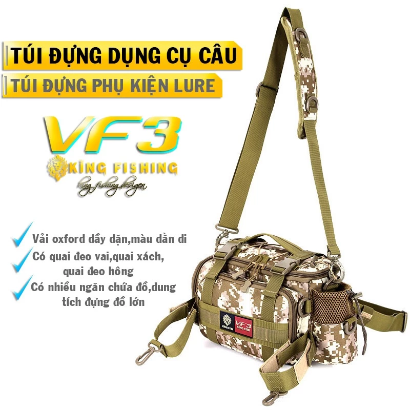 Túi Đựng Đồ câu Lure - Túi Đựng Phụ Kiện câu chuyên dụng tiện lợi - BB010