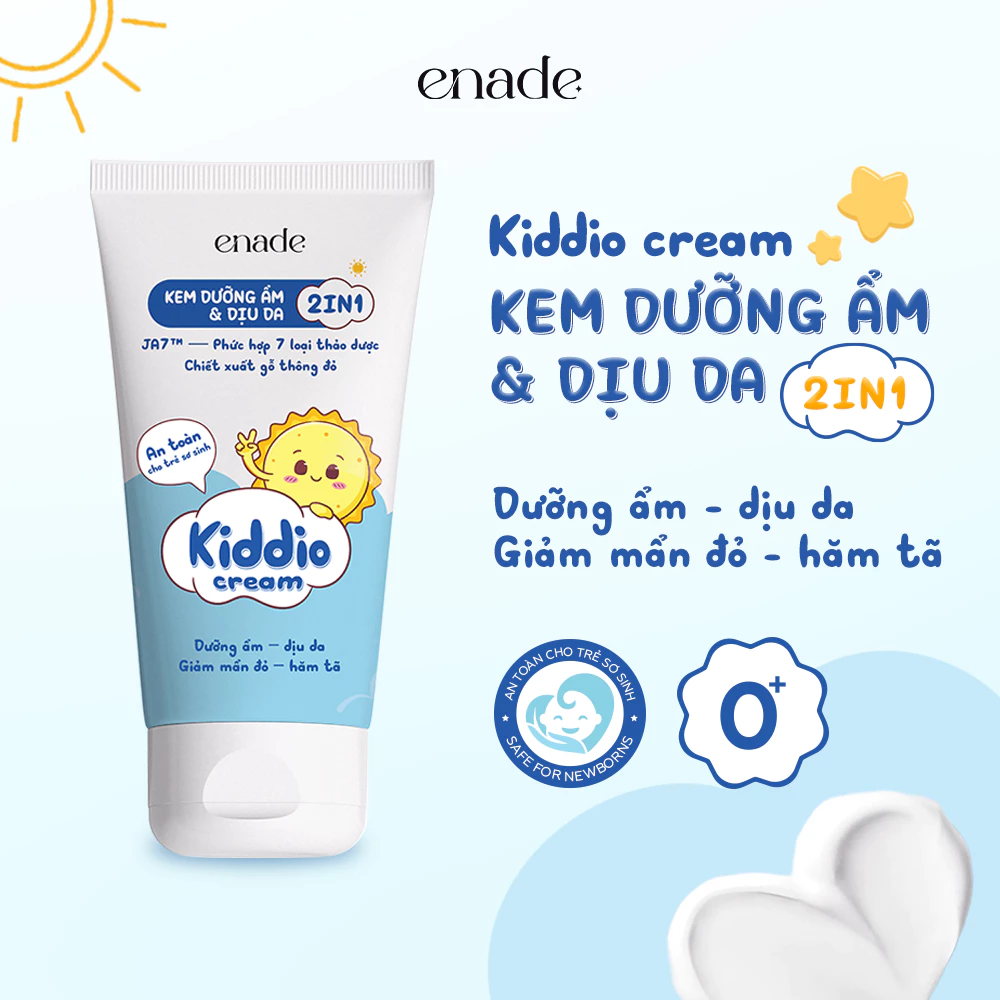 Kem Bôi Dịu Da Và Dưỡng Ẩm Cho Bé Da Khô,Kích Ứng,Muỗi Đốt,Hăm Tả-Phức Hợp 7 Loại Thảo Dược,Cho Bé Từ 0 Tháng Tuổi