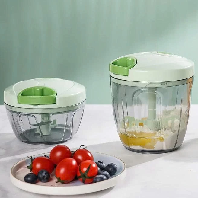 Máy Xay Cầm Tay Xoay Nhanh Chóng, Dụng Cụ Nghiền Tỏi Tiện Lợi Dành Cho Nhà Bếp