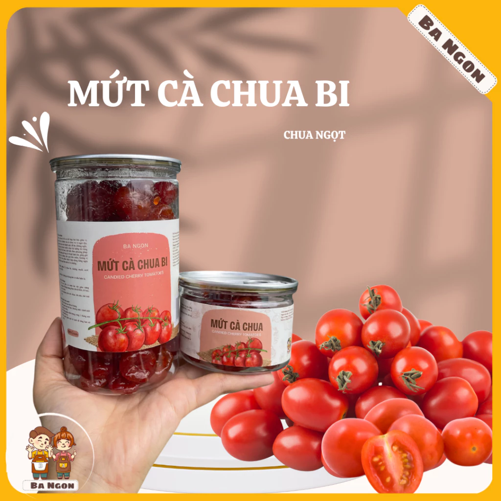 Mứt cà chua bi Ba Ngon - vị chua ngọt