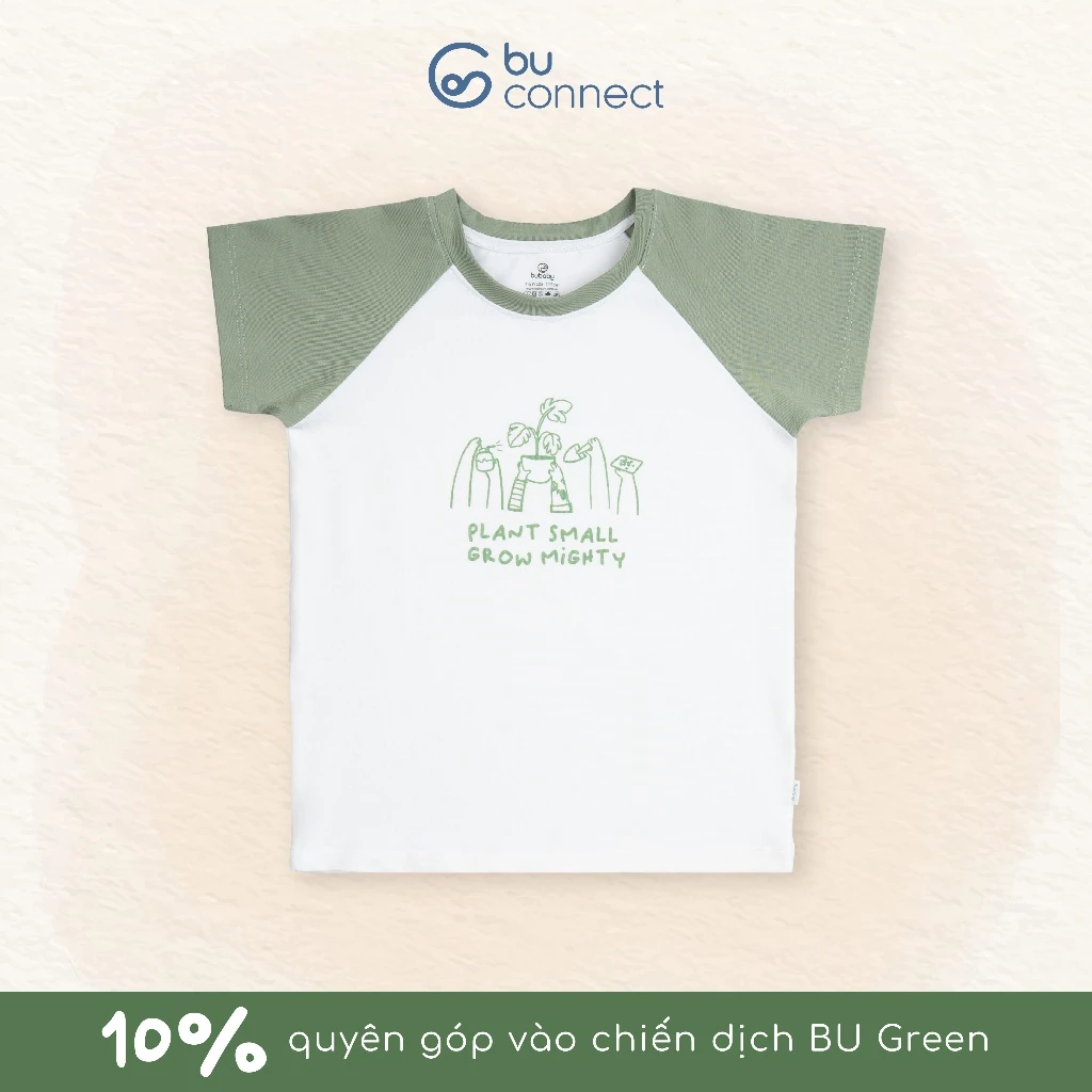 Áo ngắn tay Plant Small Bu Connect BU Baby KBC3300PS