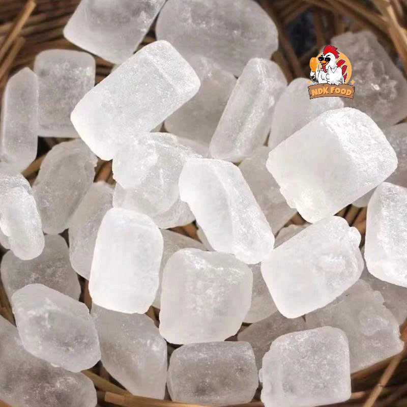 Đường phèn trắng Quảng Ngãi chính gốc , đường phèn tự nhiên, viên lớn, ngọt dịu, dùng nấu chè, pha nước, trị ho