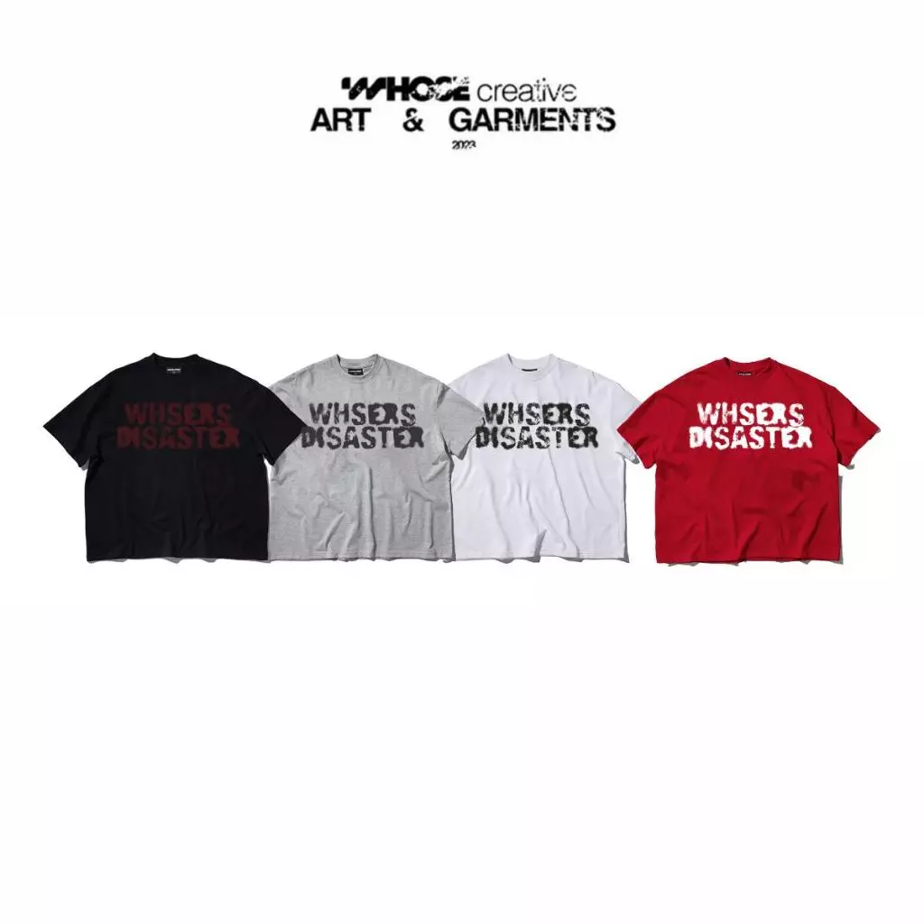 DISASTER TSHIRT - Áo thun in hình Whose Studio nam nữ