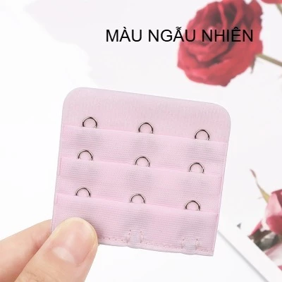 KHÓA MỞ RỘNG DÂY ÁO NGỰC 3 HÀNG,  Miếng Nối Rộng Tăng Size cho áo ngực