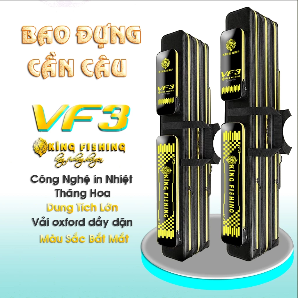 Túi Đựng Cần câu - Bao Đựng Cần Câu KING FISHING - New 2026 - BB79