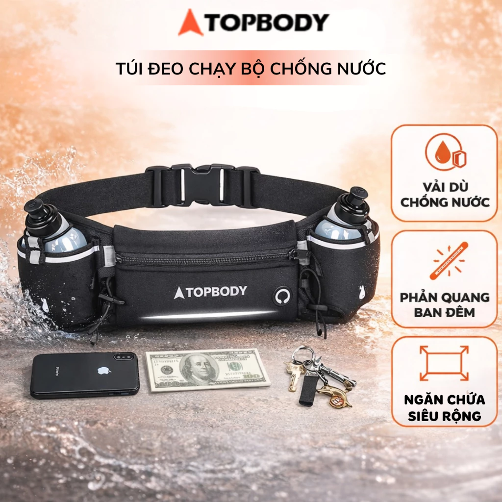 Túi đeo chạy bộ đựng điện thoại chống nước TOPBODY TUICB01