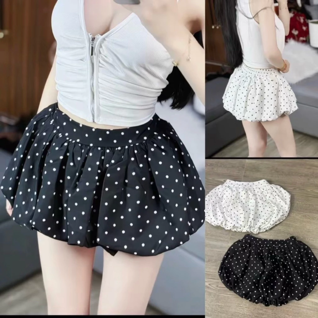 Quần bí chấm bi tôn dáng dành cho nữ