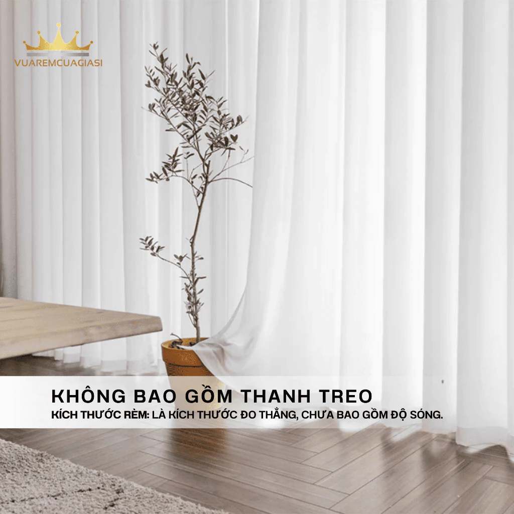 Rèm voan cửa sổ và cửa chính xinh xắn phù hợp cho decor phòng, chụp ảnh nội thất VIPV vuaremgiasi