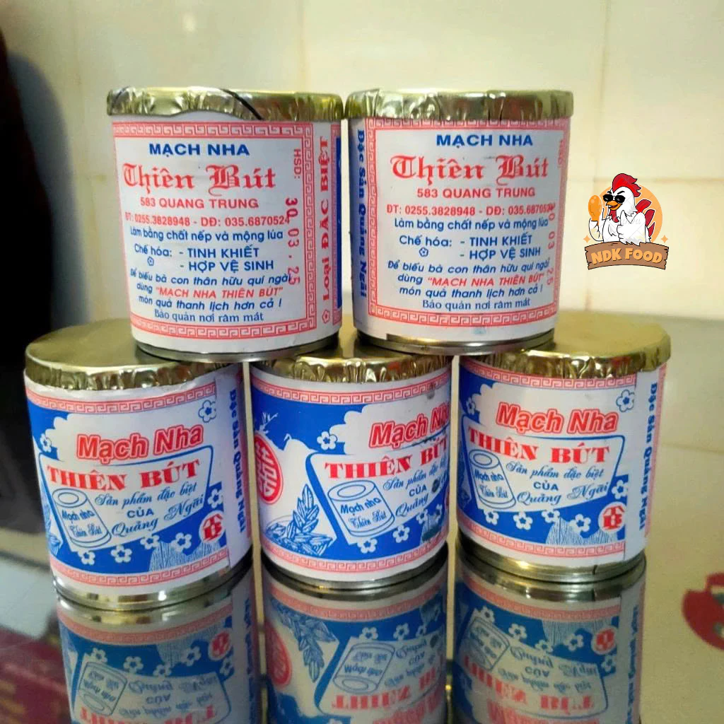 Combo 5 mạch nha Thiên Bút Quảng Ngãi chuẩn vị truyền thống , mạch nha nếp nguyên chất chất lượng loại 1