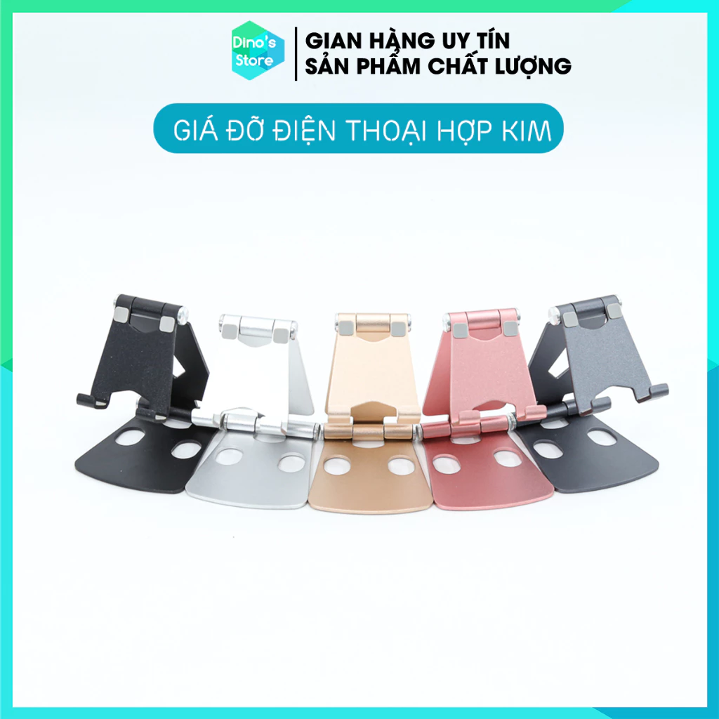 Giá đỡ điện thoại, iPad, iPhone, giá kê máy tính bảng tablet hợp kim gấp gọn