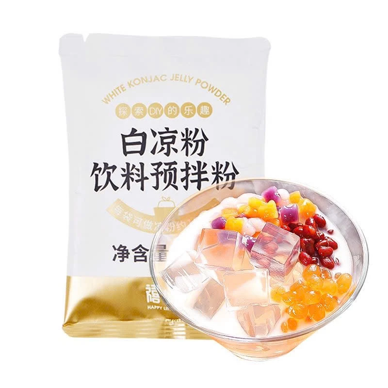 [Loại cao cấp] Bột thạch trắng cao cấp, bột làm thạch trái cây - 50gam