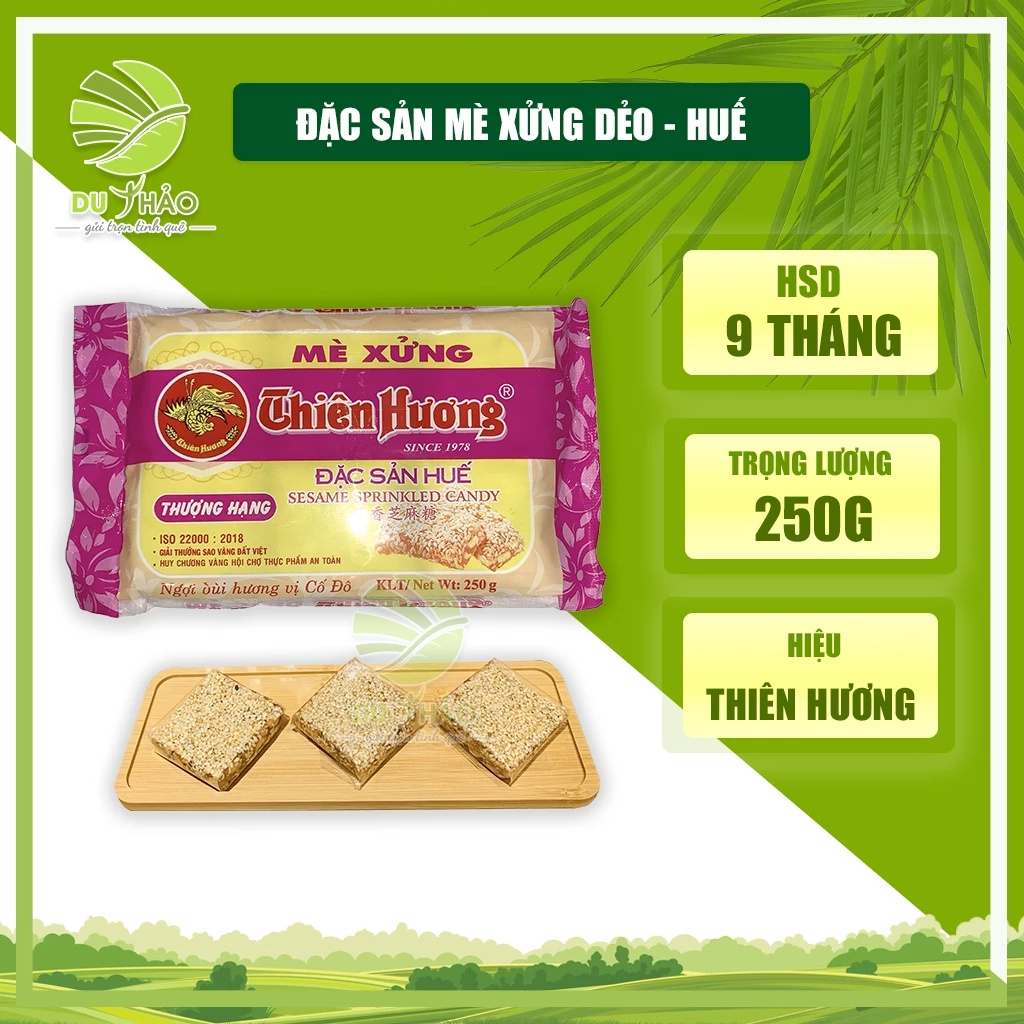 Mè xửng dẻo Thiên Hương, đặc sản mè xửng huế 250g