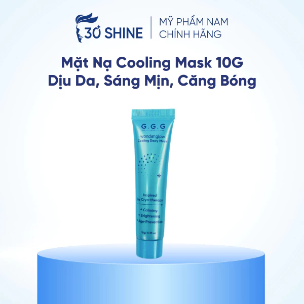 [Hàng tặng không bán] Mặt nạ Cooling Mask G.G.G 10g