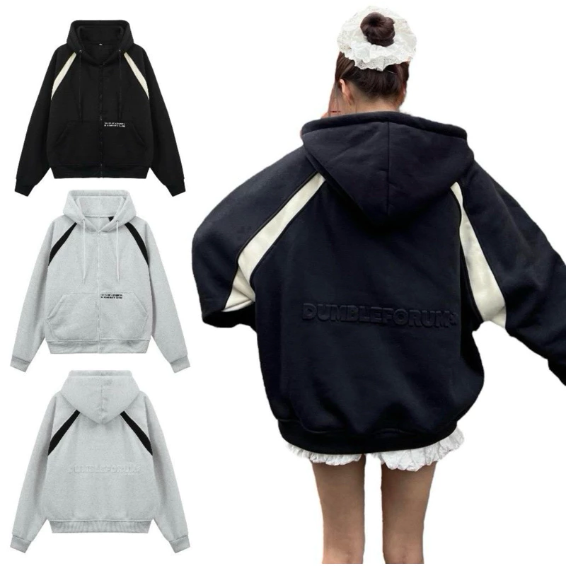 Áo Hoodie zip Nỉ Bông Form Boxy Chữ Thêu Belly Bear , Áo Khoác Hoodie Zip Unisex Dành Cho Nam Nữ Siêu Hót 2026