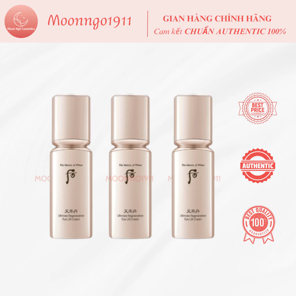 Mini 5ML - Kem Dưỡng Mắt The history of Whoo Cheonyuldan Ultimate Regenerative Eye Lift Cream 5ml