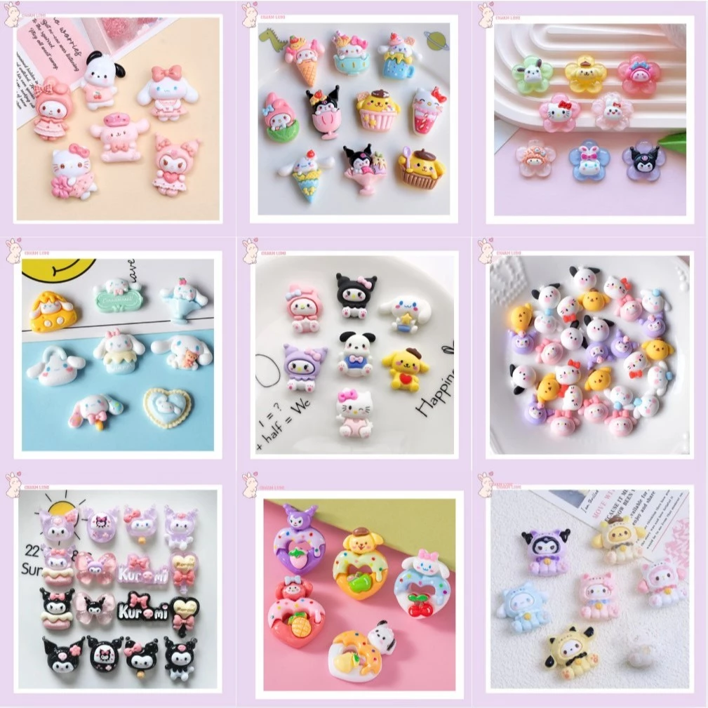 Charm Nhựa Hình Nhân Vật Dễ Thương, Trang Trí Phụ Kiện - Charm Lumi