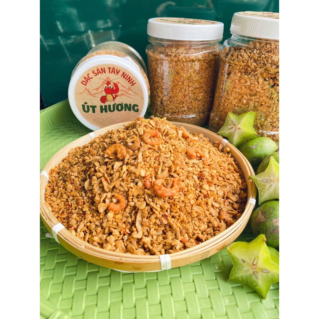Muối  sặc hạt cay con tôm _ đặc sản tây ninh