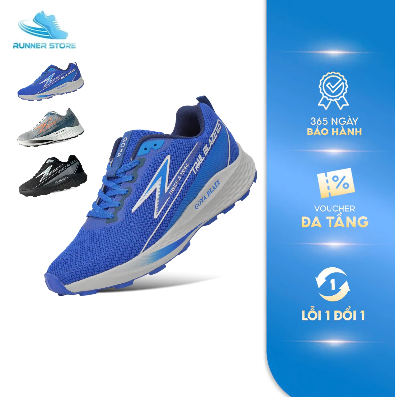 Giày thể thao leo núi nam nữ Goya Trail Blaze 2.0, siêu bám, chống trơn trượt, chống mài mòn