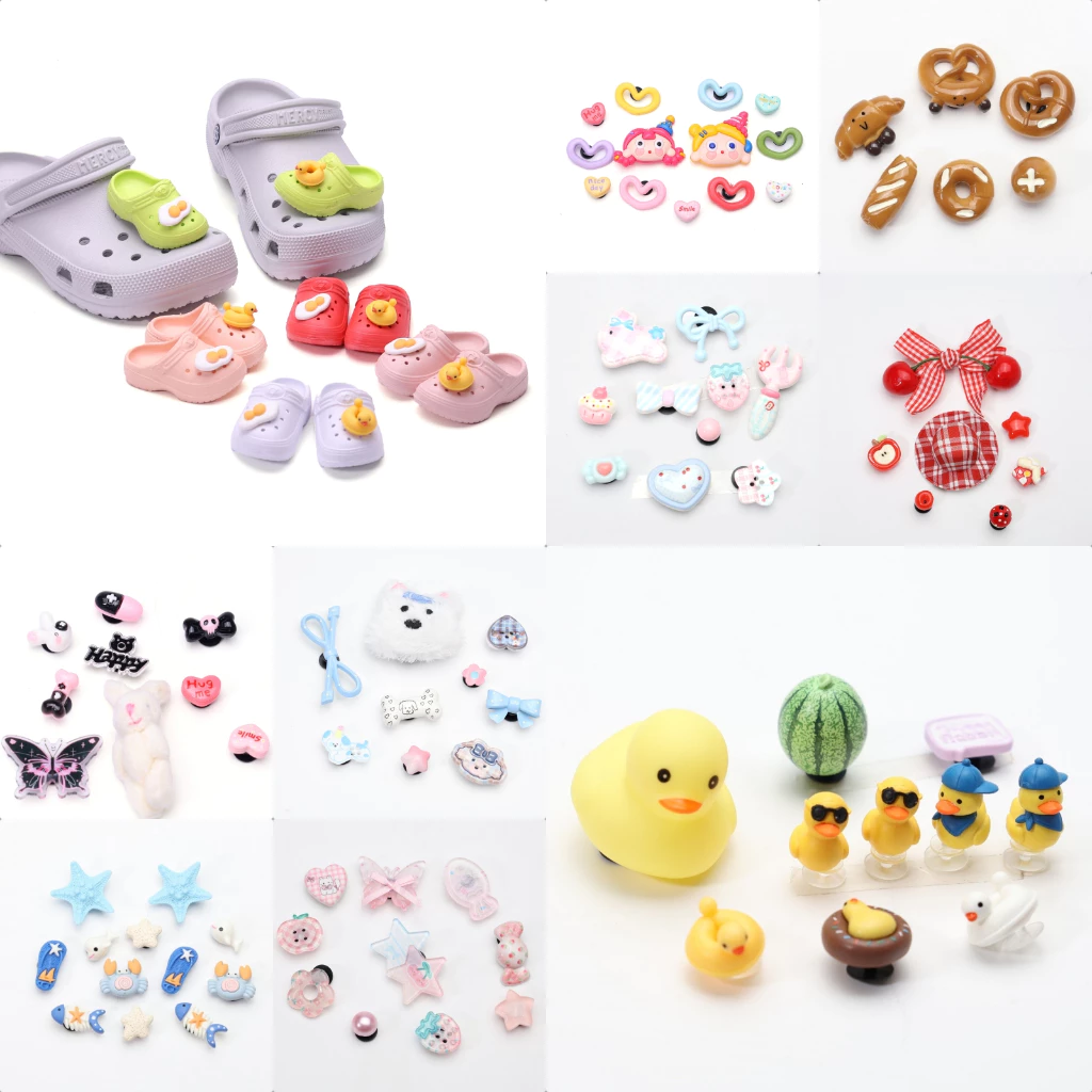 PK00 - Phụ kiện trang trí dép siêu cute – nhìn là mê, gắn là nghiện!