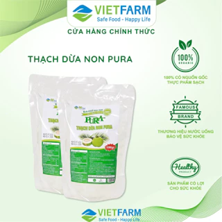 Thạch dừa non pura GCFood - Sạch, Ngon, Giòn Sựt, Chất lượng quốc tế, Topping 500gr