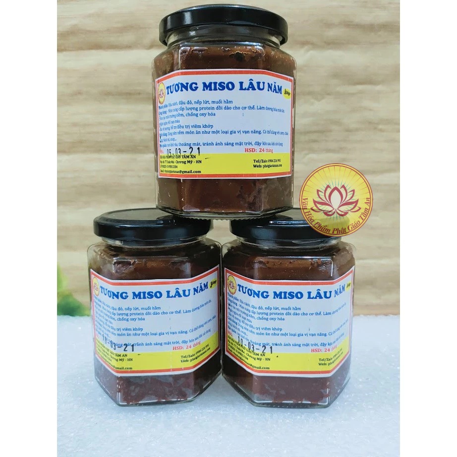 Tương Miso Lâu Năm hũ 350gr