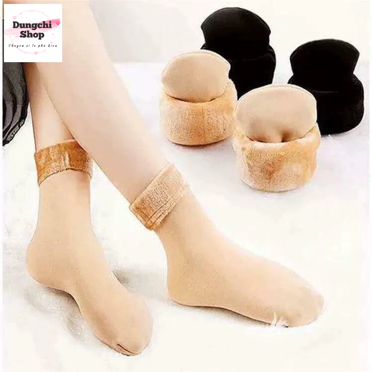 1 Đôi tất lót lông cực ấm giữ nhiệt