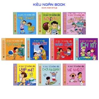 Sách - Vì Sao Tớ Không Nên - Để Em Luôn Ngoan Ngoãn - Phần 2 ( 10 Cuốn )