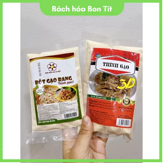 Bột thính gạo 3D, Bột Gạo Rang Donavi làm nem chạo