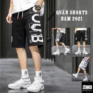 Quần Shorts Thể Thao Nam Năng Động In Họa Tiết Chữ OUB Cá Tính Zenkonam MEN SHORT 060