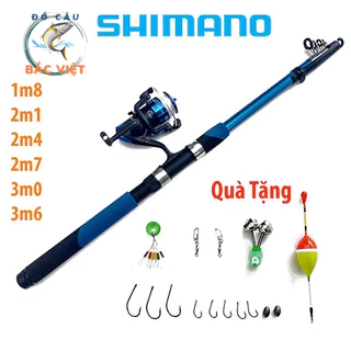 Bộ Cần Câu Máy Shimano 1m8 Đến 3m6 Giá Rẻ Tặng Kèm Phụ Kiện Đồ Câu Bắc Việt