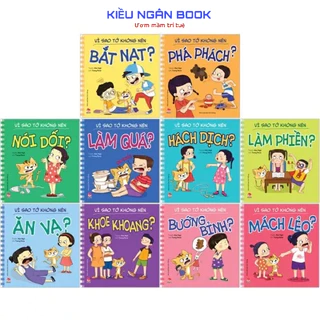 Sách - Vì Sao Tớ Không Nên - Để Em Luôn Ngoan Ngoãn - Phần 2 ( 10 Cuốn )NKB