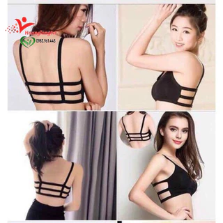 Áo bra 3 Dây Đan chất cotton (áo bra học sinh)