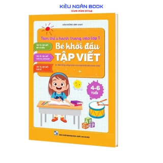 Sách - Bé Khởi Đầu Tập Viết , Hành Trang Cho Bé Vào Lớp 1