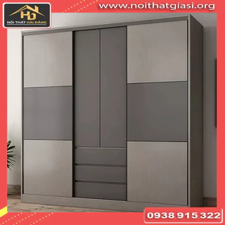 Tủ quần áo gỗ công nghiệp mdf, giá m2