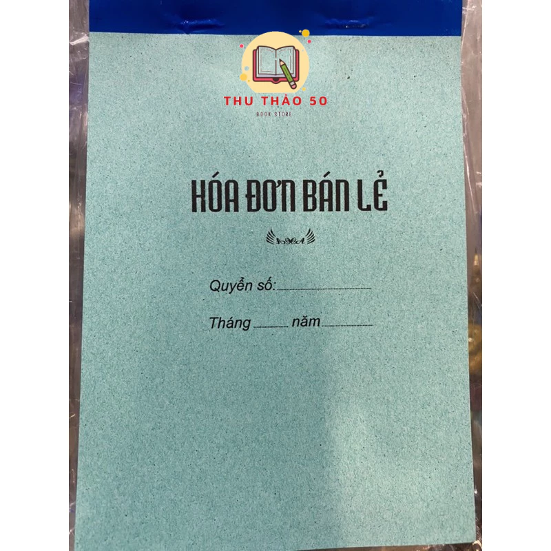 Hoá đơn bán lẻ 1 liên ( cuốn 100 tờ).