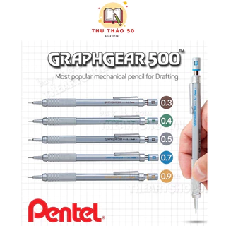 Bút chì bấm cơ khí Pentel Graphgear 500.