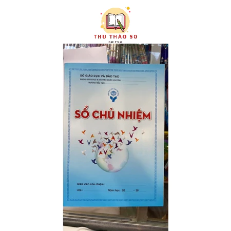 Sổ Chủ Nhiệm dùng cho Giáo Viên Chủ Nhiệm Tiểu Học, từ lớp 1 đến lớp 5.