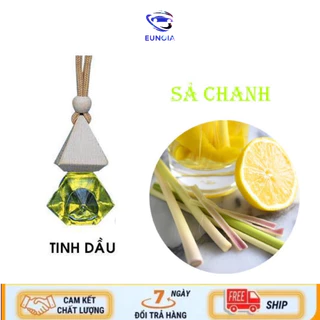 Tinh dầu treo xe ô tô hương sả chanh,