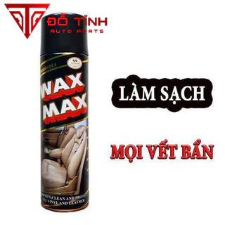 Xịt bóng nội thất, đồ da, nhựa WAXMAX... Chai 500ml