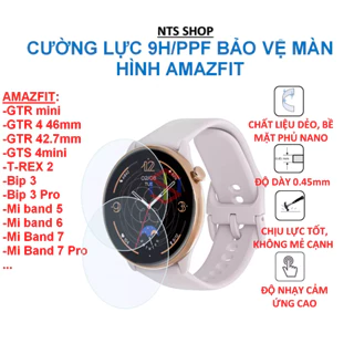 Dán cường lực dẻo 9H/PPF màn hình đồng hồ Xaomi, Amazfit