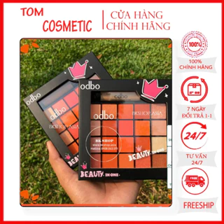 Set trang điểm gồm phấn mắt , phấn má hồng , son ODBO BEAUTY IN ONE OD1006 - (Auth Thái) - tom.cosmetic2022