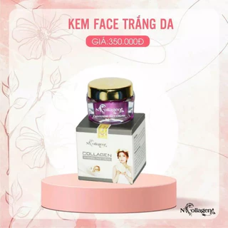 kem face tím ncollagen trắng da ngừa mụn nám