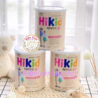 Sữa Hikid tăng chiều cao cân nặng vị vani cho bé từ 1 tuổi hộp 600g⚡FREESHIP⚡