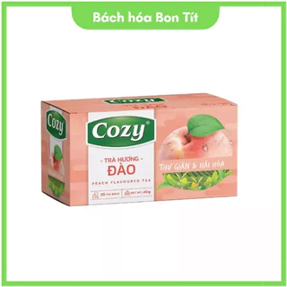 Trà Túi Lọc Cozy Đào Hộp 20 Gói