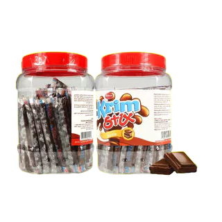 Kẹo Que Socola Krim Stix (Hũ 100 que)