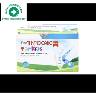 Cốm hỗ trợ tăng sức đề kháng Dra Thymocare For Kids hộp 30 gói