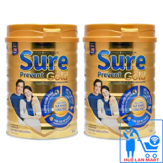 Combo 2 Hộp Sữa Bột Vinamilk Sure Prevent Gold - 900g (Dinh dưỡng đầy đủ và tăng cường sức khỏe)